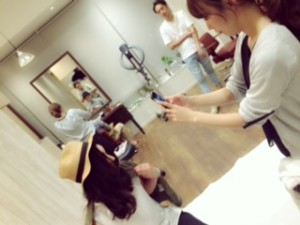 夏の日・・サロンモデル撮影会！　　　　千葉美容室トリコ
